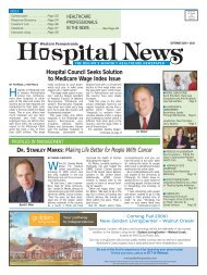 Hospital Council Seeks Solution to Medicare Wage Index - Western ...