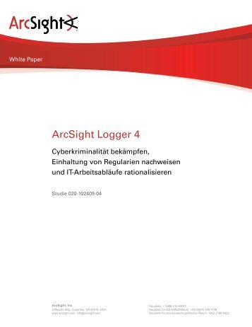 Arcsight Logger 4
