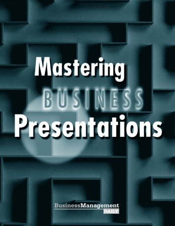 Presentations