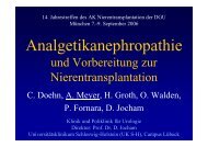 Analgetikanephropathie - nieren-transplantation.com