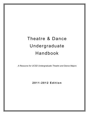 HERE - UCSD Theatre & Dance