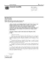 UN General Assembly, Third Committee, Resolution on the ... - AMICC