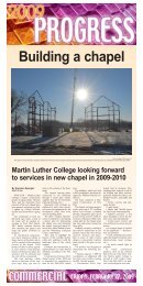 Building a chapel - New Ulm Journal