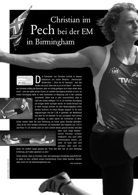 Christian knackte die EM-Norm: 7,91 m - ABC Ludwigshafen