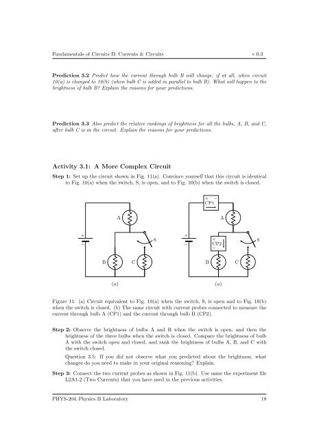Pre-LAB 4 Assignment Fundamentals of Circuits II: Currents ...