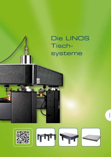 08-Optische Tische.pdf - Qioptiq Q-Shop