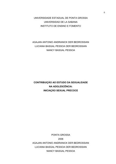 Agajan Antonio Andranick Der Bedrossian - Instituto de Ensino e ...