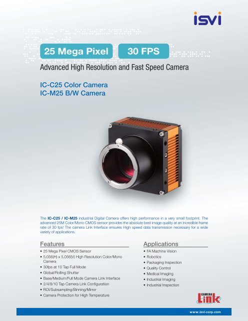 Data Sheet Machine Datasheet - Machine Vision