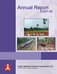 IRFC Cover - ENGLISH - Indian Railway Finance Corporation Ltd.