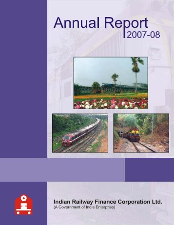 IRFC Cover - ENGLISH - Indian Railway Finance Corporation Ltd.