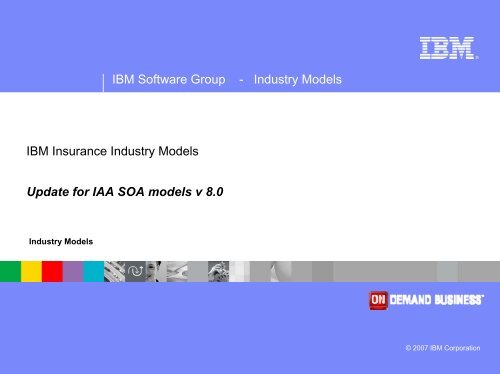 IAA- IIW Introduction and Models - IBM