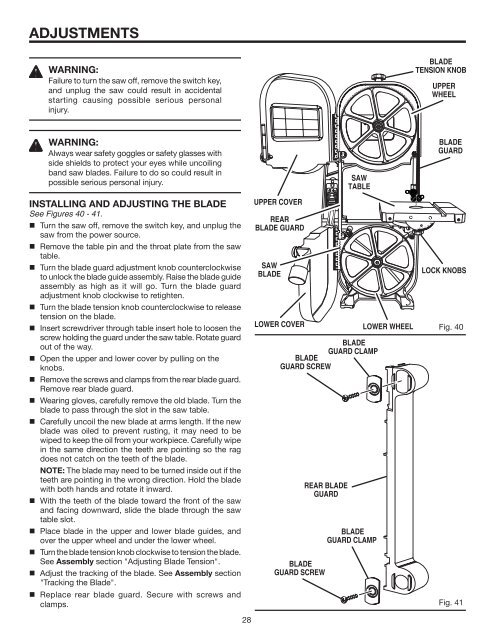 OPERATOR'S MANUAL - Ridgid