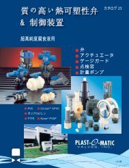 Catalog 23.qxp - Plast-O-Matic Valves, Inc