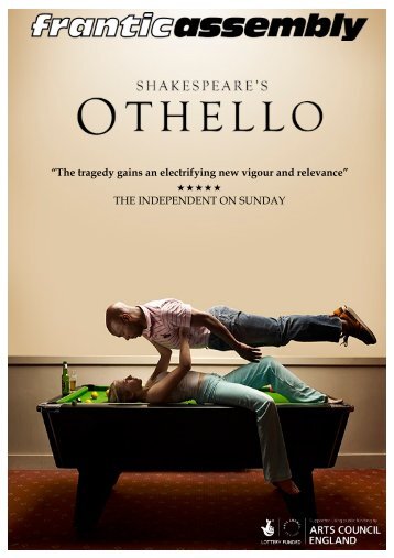 Othello Promoters Pack 2014 - Frantic Assembly