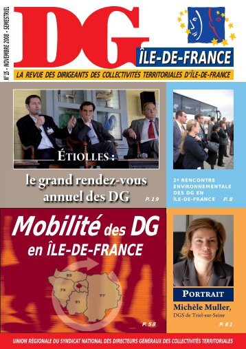 DG Ile de France nÂ°15 1Ã¨re partie - SNDG