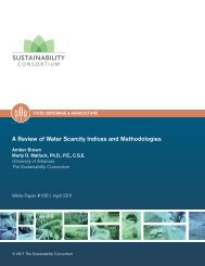 A Review of Water Scarcity Indices and Methodologies - The ...