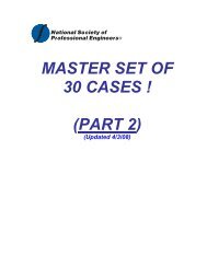 master set of 30 cases - Nebraska Board of Engineers and Architects