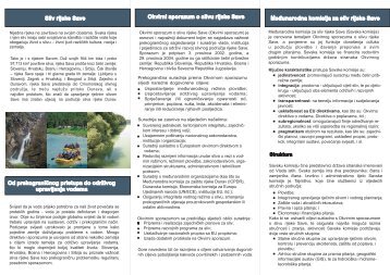 Prospekt I - International Sava River Basin Commission