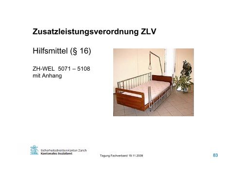 und Behinderungskosten - Fachverband Zusatzleistungen