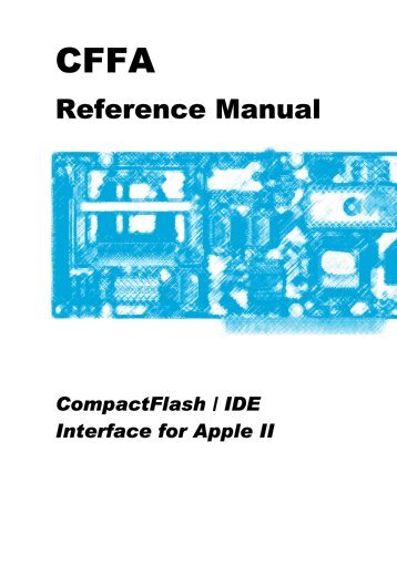 CFFA Manual 1.0.pdf - Apple IIGS France
