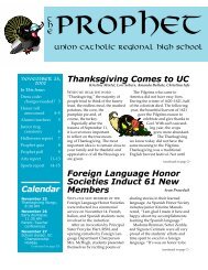 2002-11-25 - Union Catholic Regional High School