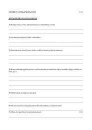 1) Hakijan nimi, osoite, puhelinnumero ja mahdollinen e-mail