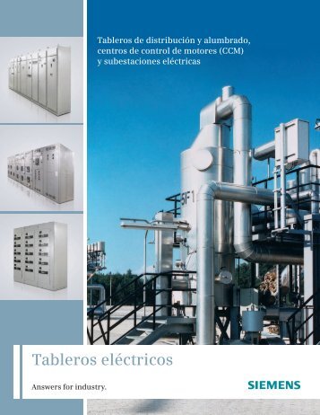 Tableros elÃ©ctricos - Industria de Siemens