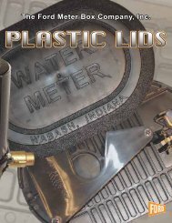 Plastic Lids - Ford Meter Box