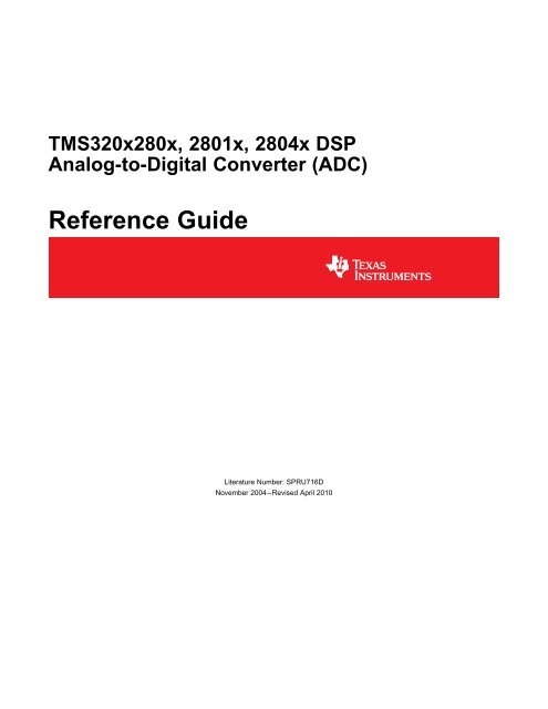 texas instruments analog to digital converter