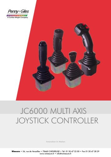 JC6000 MULTI AXIS JOYSTICK CONTROLLER - Wimesure