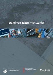 Stand van zaken MER Zuidas (2004) - Bewonersplatform Zuidas