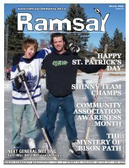 March 2008 - Ramsay Community Association in Calgary