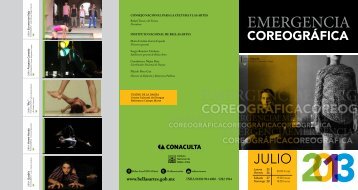Emergecia CoreogrÃ¡fica 2013 - Coordinacion Nacional de Danza ...