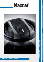 LAUTSPRECHER SPEAKER - Magnat
