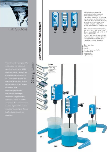 Stirring Line - LaborgerÃ¤te MS-L GmbH LaborgerÃ¤te