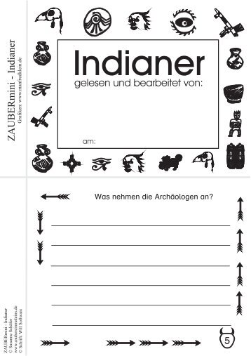 ZAUBERmini-Indianer gelesen und bearbeitet von - Zaubereinmaleins