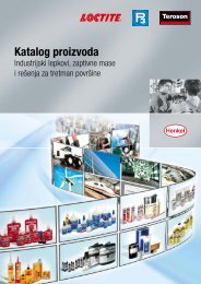 Katalog proizvoda - Loctite
