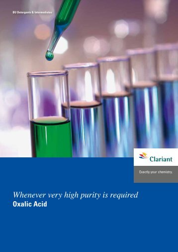 Oxalic Acid - Clariant