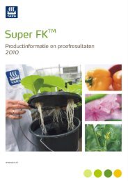 Super FK informatie en resultaten - Yara