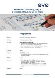 Lees hier het programma van dag 3 - EVO