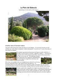 Le Parc de Saleccia - Corsica Isula