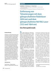 und dem gÃ¼tegeschalteten Nd:YAG-Laser - Laserklinik Karlsruhe