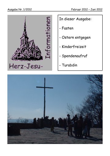 Herz-Jesu-Informationen 1/2012 - Herz Jesu Fechenheim