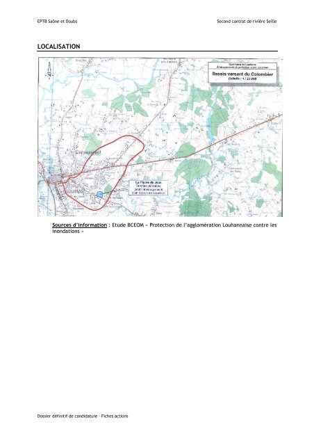 Dossier dÃ©finitif - Programme d'actions - EPTB SaÃ´ne Doubs