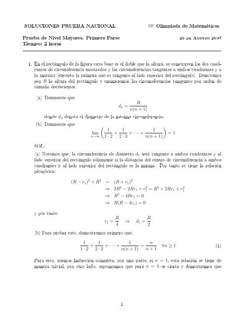 SOLUCIONES PRUEBA NACIONAL 19 Olimpiada de MatemÃ¡ticas ...