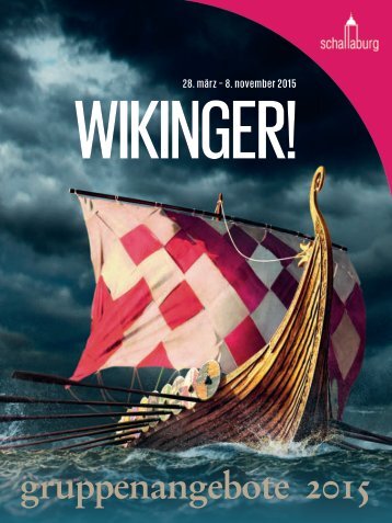 Wikinger! Gruppenkatalog