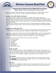 E-Basic Road Test Driving Maneuvers Checklist.ai