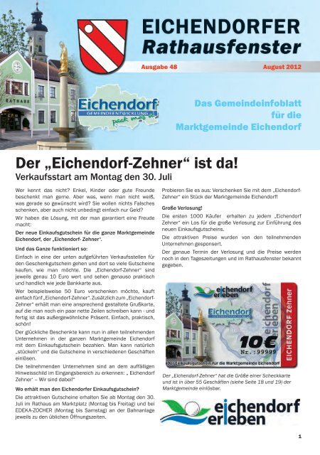 August 2012 Markt Eichendorf