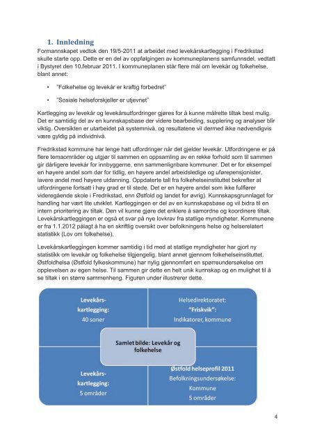 Levekårskartleggingen 2012 - Fredrikstad kommune
