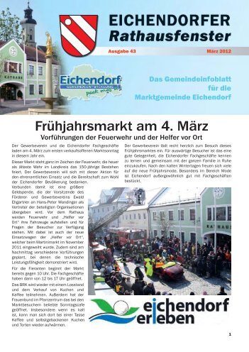 März 2012 - Markt Eichendorf